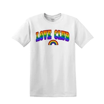 Rainbow 'Love Club' Graphic Tee