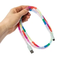 4ft Beaded USB-C Charging Cable