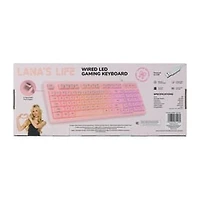Lana's Life Wired LED Gaming Keyboard