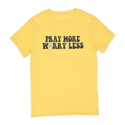 'Pray More, Worry Less' Graphic Tee