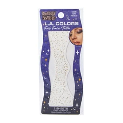 L.A. Colors® Beautifully Bewitched Cute Frekles Foil Face Tattoo 2-Pack