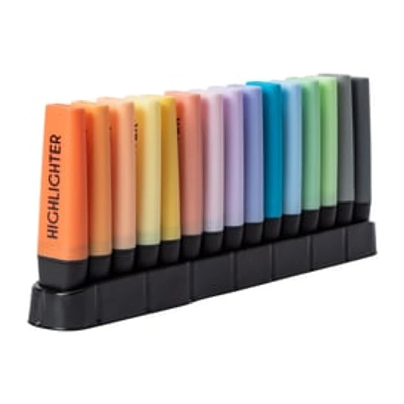 Highlighter Desk Set 15-Count