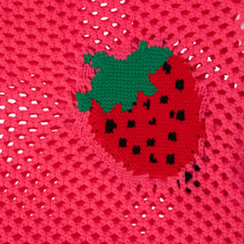Knitted Mesh Tote Bag