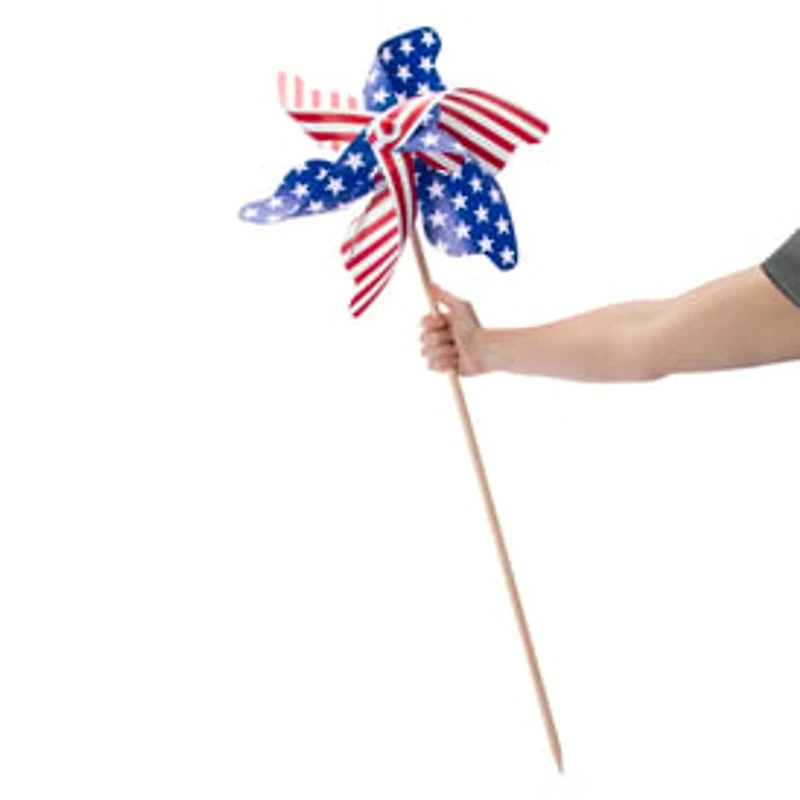 Pinwheel 16.5in x 39.3in - American Flag