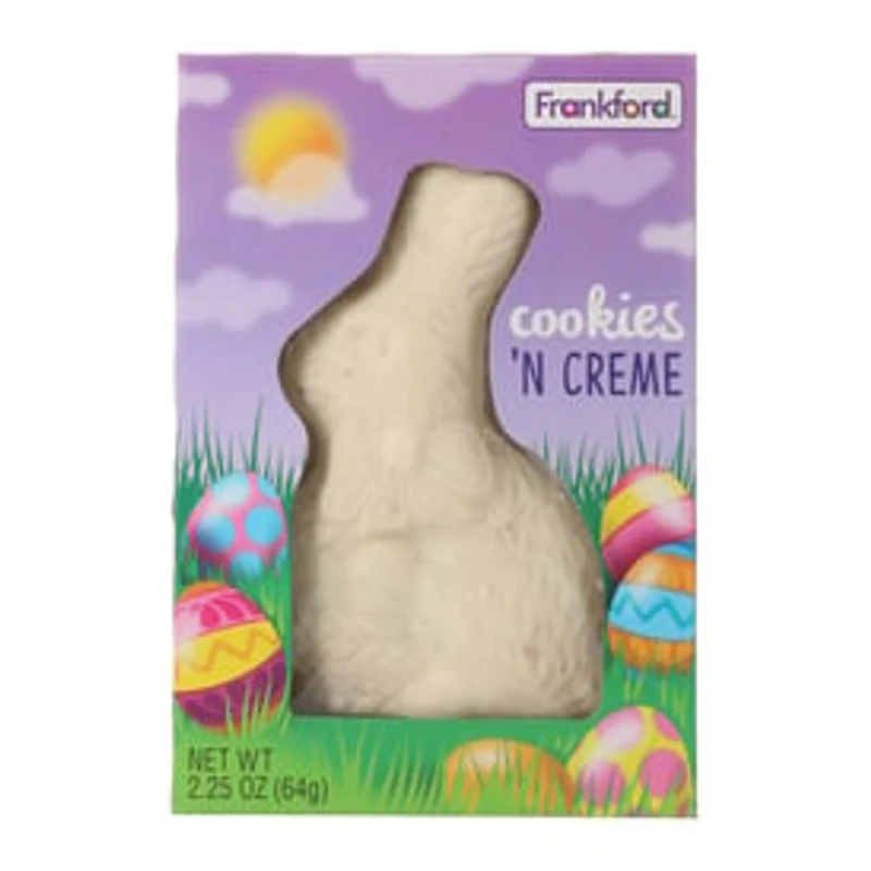 Cookies N' Cream White Chocolate Bunny 2.25oz
