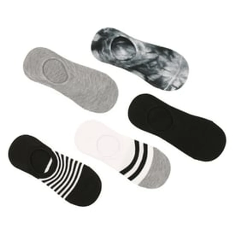 Ladies Spacedye Sneaker Socks 5-Pack