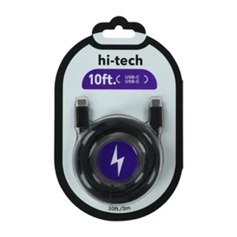Hi-Tech USB-C To Cable 10ft.
