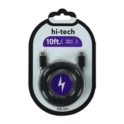Hi-Tech USB-C To Cable 10ft.