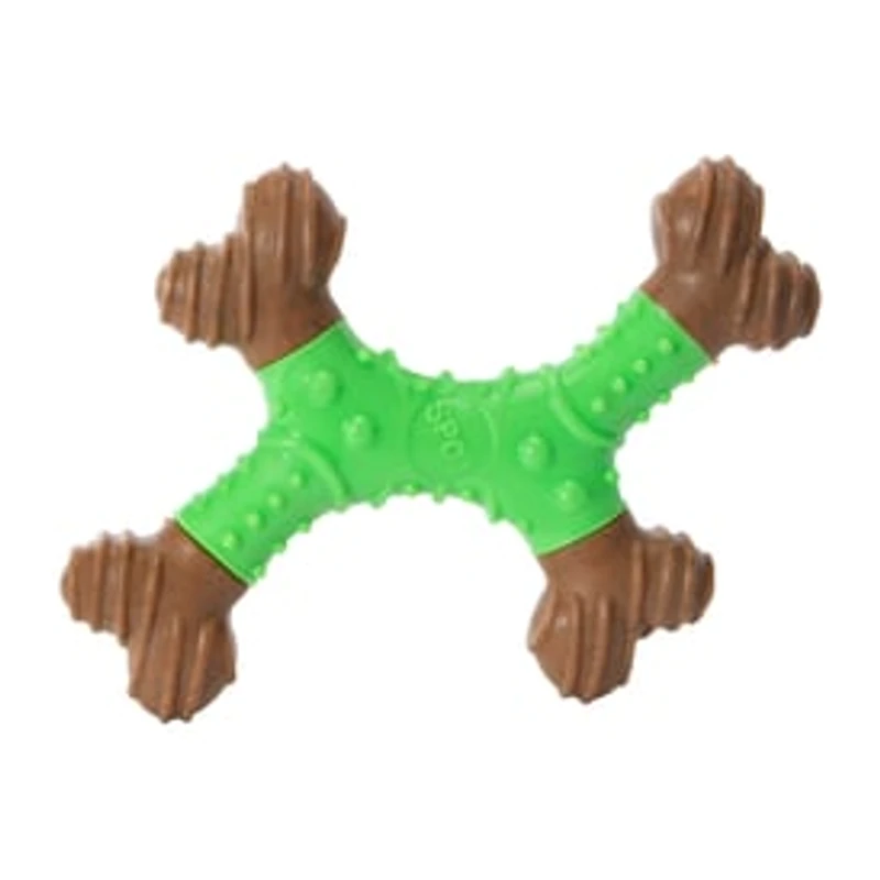 Bam-Bones Dental™ Apple-Flavored Pet Dogs Toy