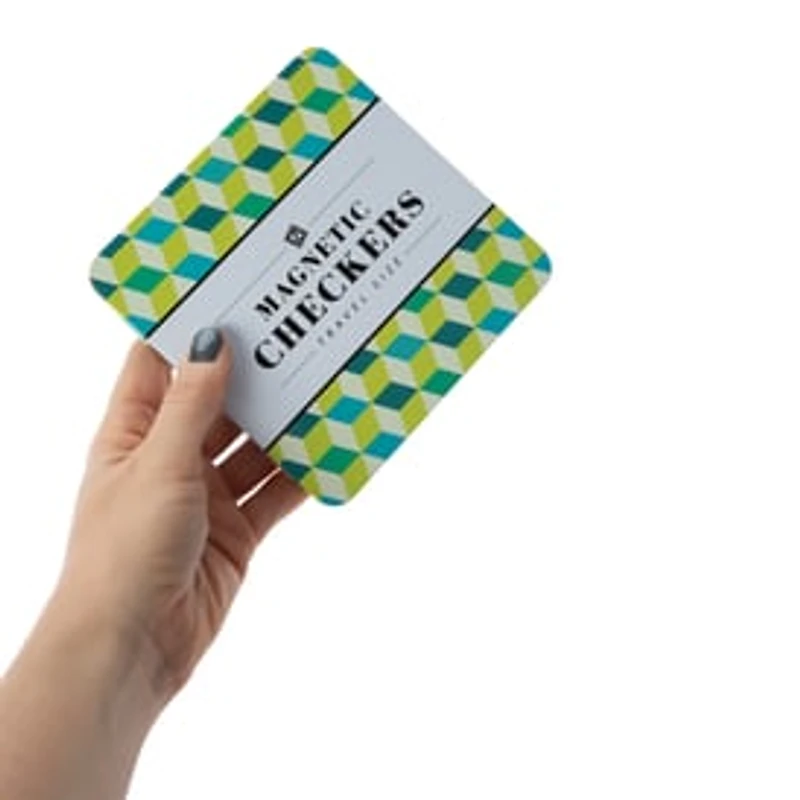 Travel Size Magnetic Checkers Board Game