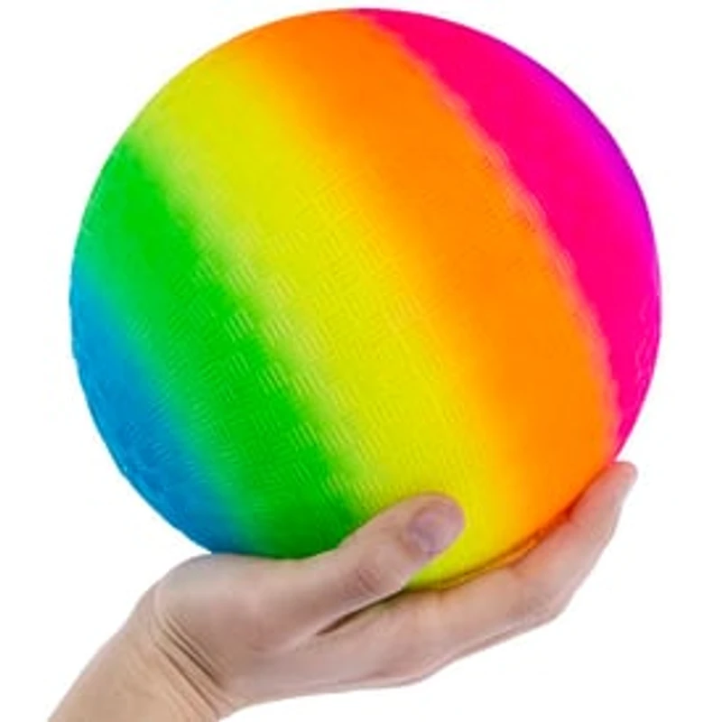 Rainbow Playground Ball 8.5in