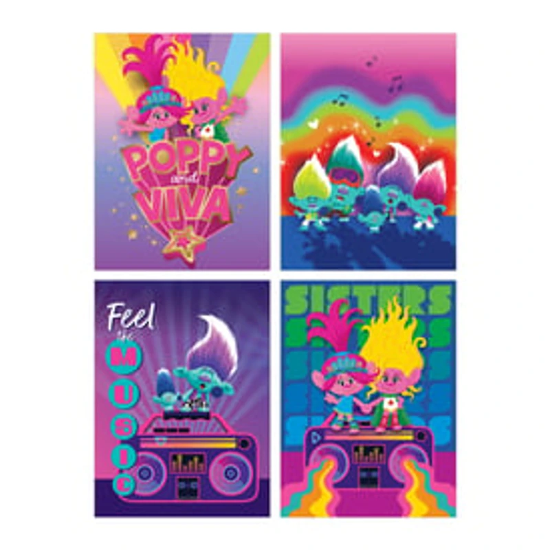 Dreamworks® Trolls™ Sticker Puzzle Pack 4-Count