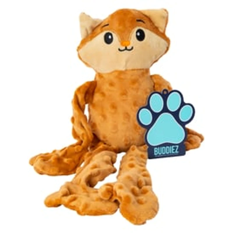 Plush Long Limb Dog Toy With Squeaker 17in