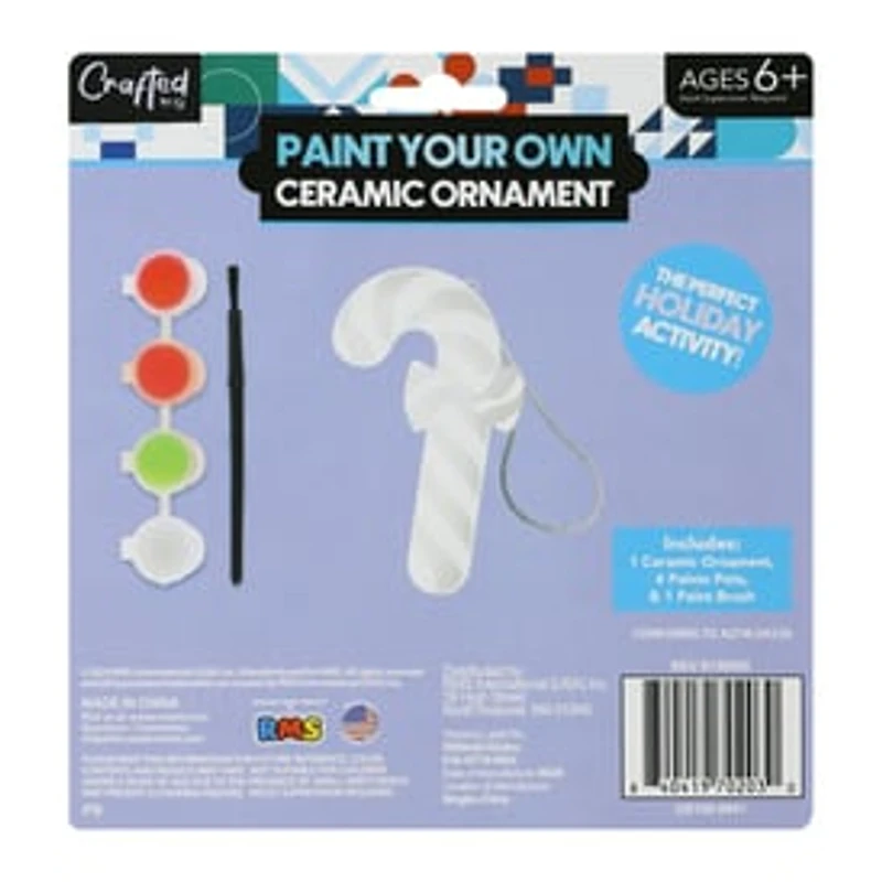 Paint Your Own Ceramic Holiday Ornaments