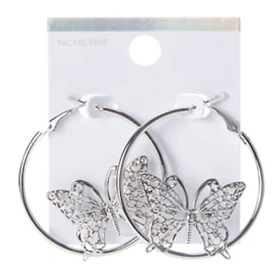 Dangle Hoop Earrings