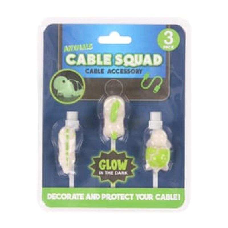 Glow The Dark Cable Squad Accessory 3-Pack