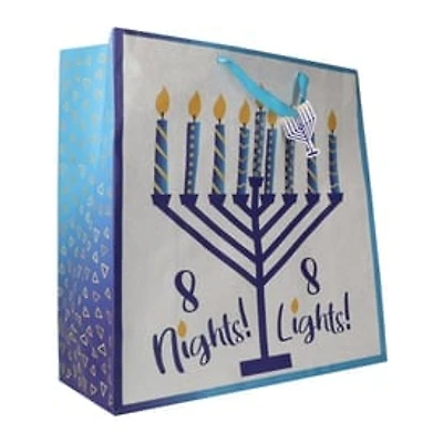 Hanukkah Jumbo Gift Bag 15in x 15in