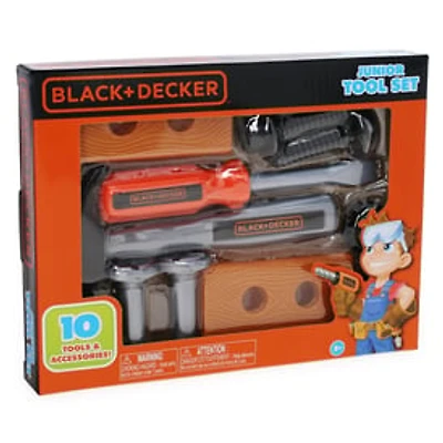 Black & Decker™ Junior Tool Set 10-Piece