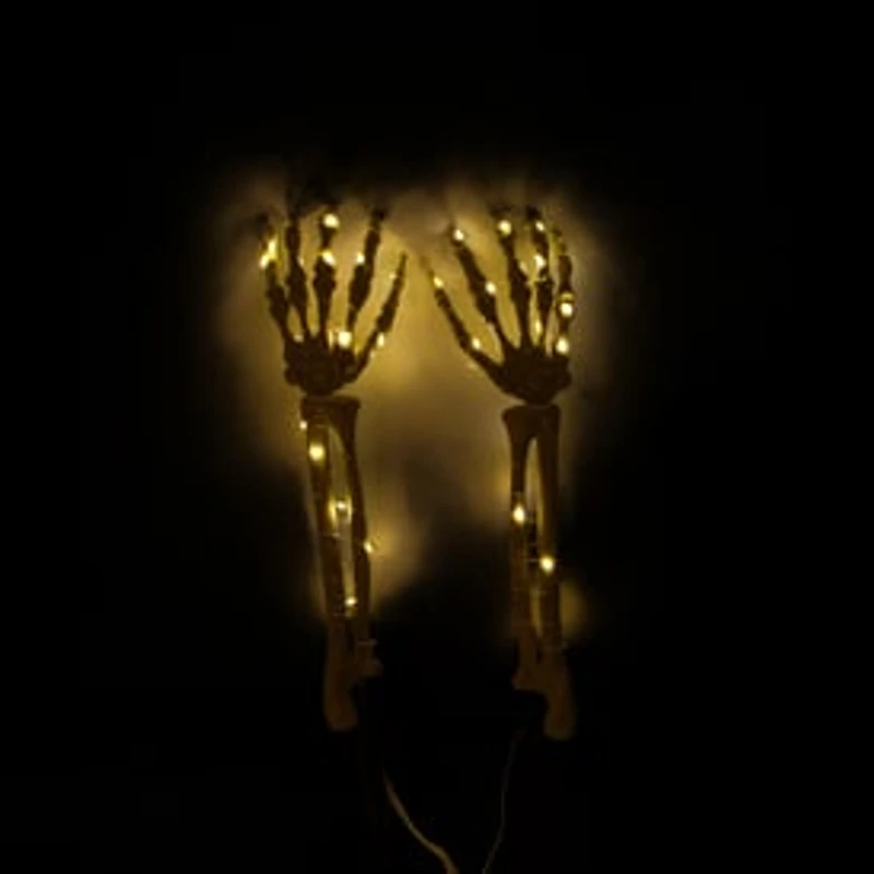 Light-Up Skeleton Arm Stakes 2-Count