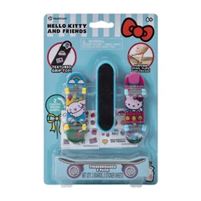 Character Fingerboards With Stickers 3-Count