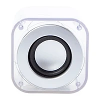 Clear Cube Bluetooth® Speaker With LED Lights