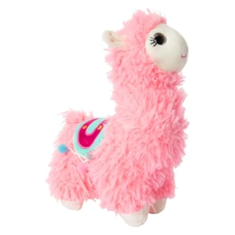 Standing Llama Plush Stuffed Animal 10in