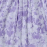 Purple Tie-Dye Smocked Sundress