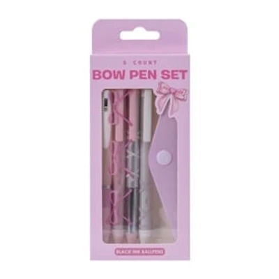 Bow Pen Set 5-Pack