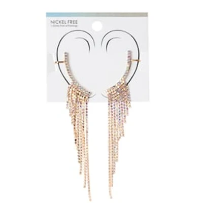 Rhinestone Dangle Earrings
