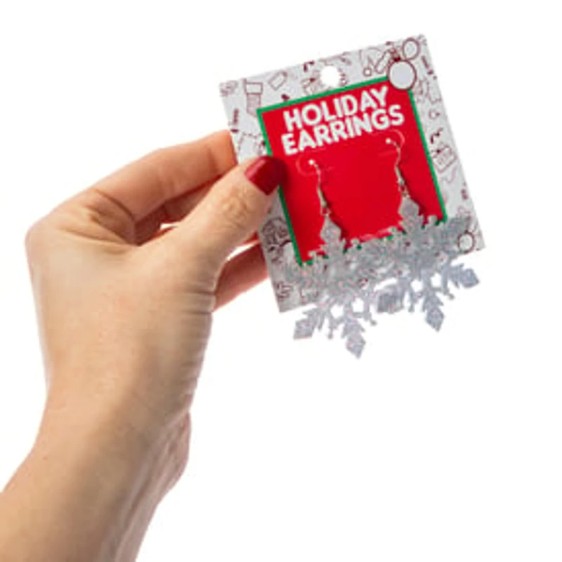Holiday Earrings - Snowflakes