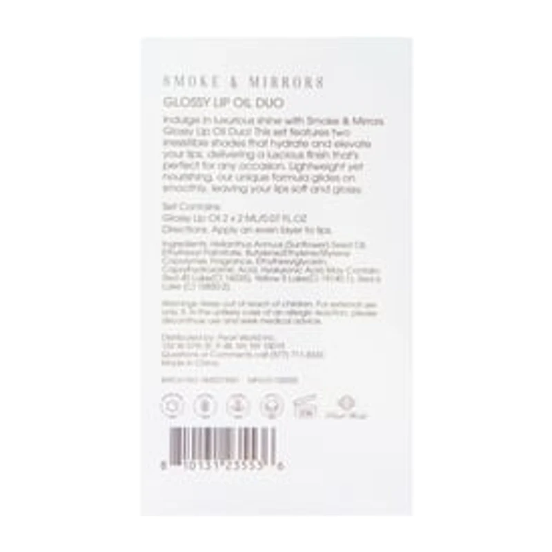 Luminous Lips Glossy Lip Oil Duo Pack