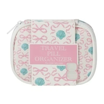 Travel Pill Organizer Zip Case