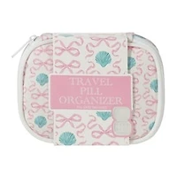 Travel Pill Organizer Zip Case