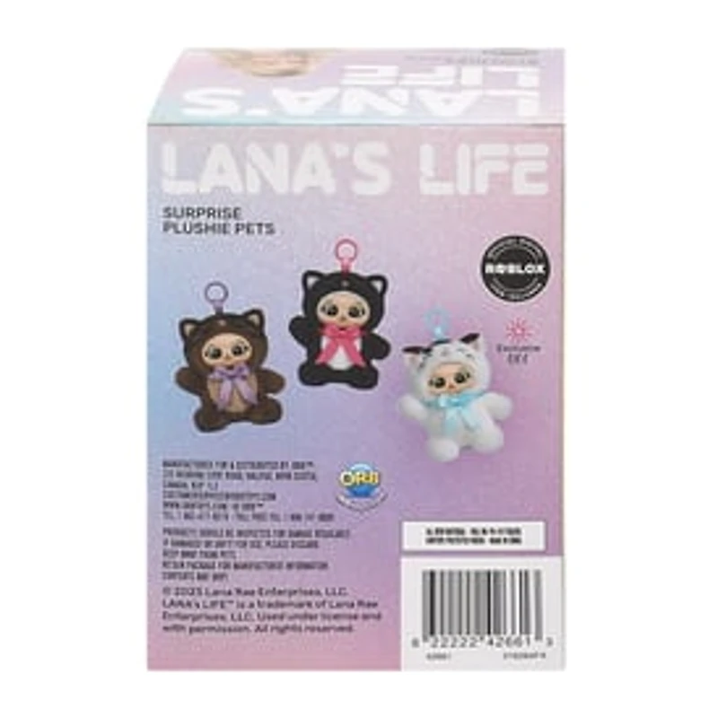 Lana's Life Surprise Plushie Pets (Styles May Vary)