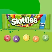 SKITTLES Sour Candy, Share Size, 3.3 oz Bag