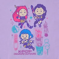 Juniors KPop Demon Hunters Girls Graphic Tee