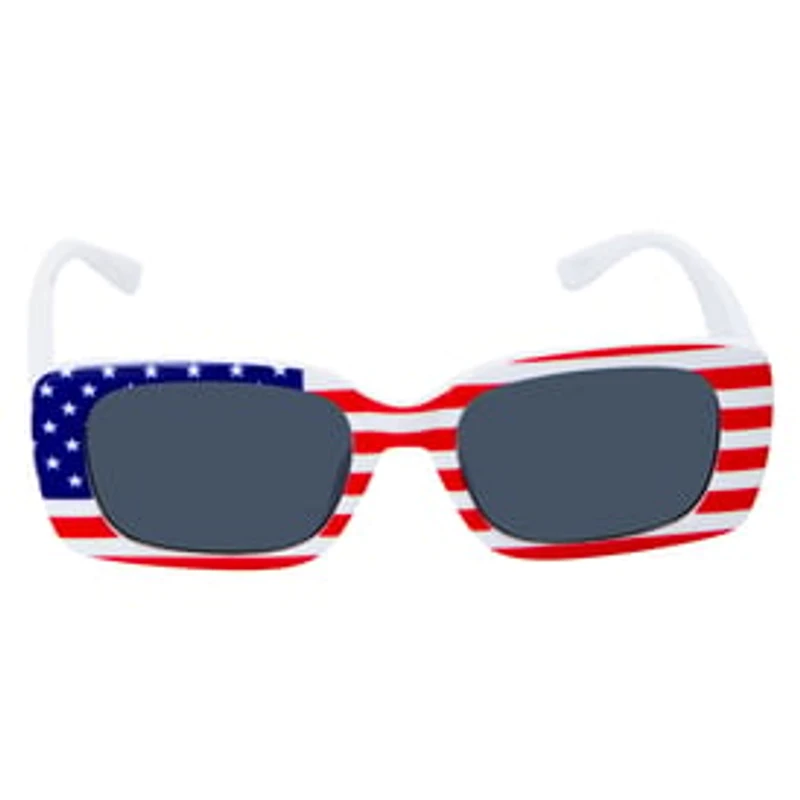 Ladies Americana Chunky Rectangle Sunglasses