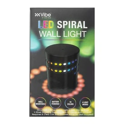 LED Spiral Wall Light 6.5in