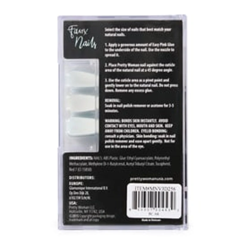 Pretty Woman Faux Nails Set - Winter Ice