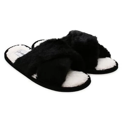 High Pile Faux Fur Slippers