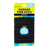 Black Ponytail Holders 18-Pack
