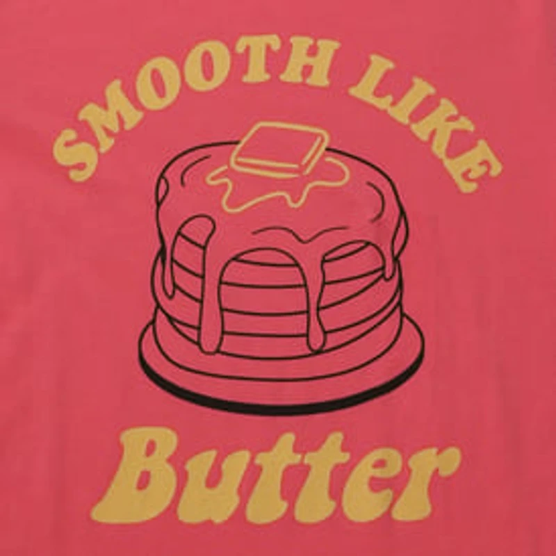 Juniors 'smooth Like Butter' Retro Graphic Tee