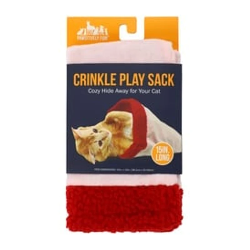 Pawsitively Fun™ Crinkle Play Sack For Cats