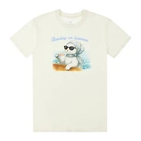 Standing On Business Cat Graphic Tee