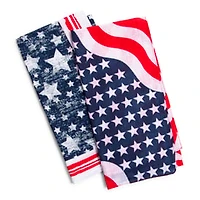 American Flag Bandana 21in x