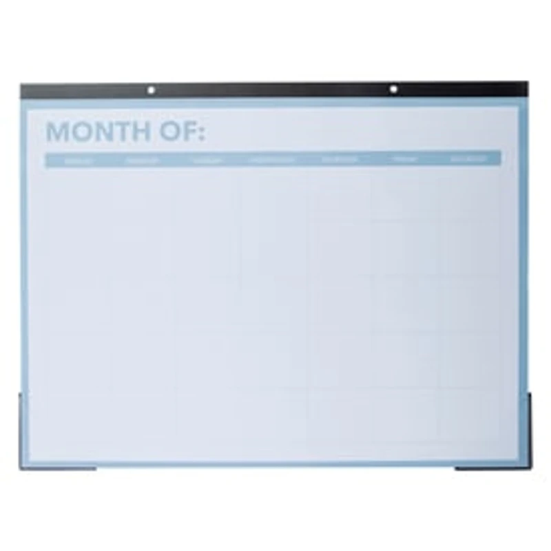 Undated Monthly Desk Pad Calendar 19.75in x 15in