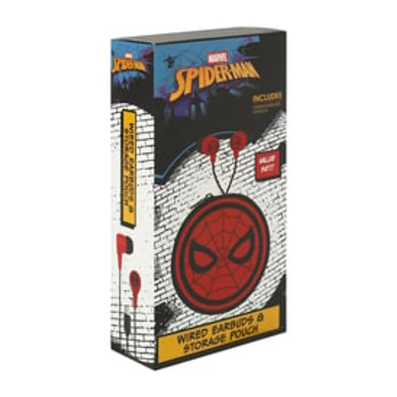 Licensed Wired Earbuds & Storage Pouch Value Set!