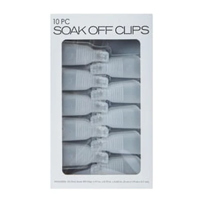 Soak Off Clips 10-Pieces