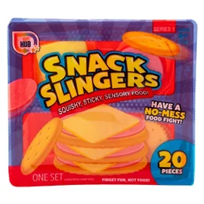 Snack Slingers Sensory Toy Set 20-Piece