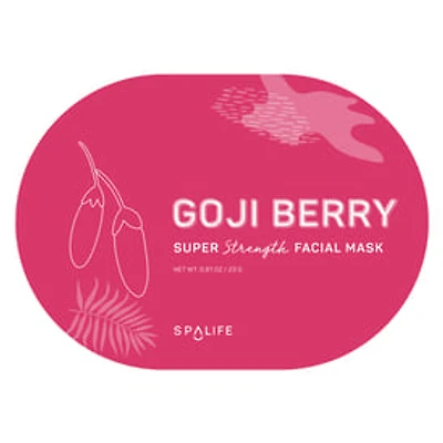 Spa Life™ Goji Berry Oval Face Mask 0.81oz